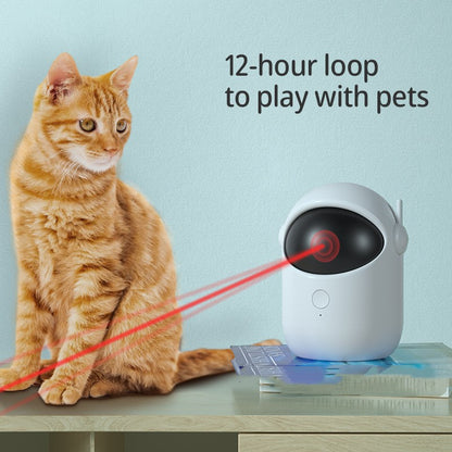 Automatic Laser Cat Toy USB Rechargeable Cat Toys for Indoor Cats Dogs Laser Pointer Toy