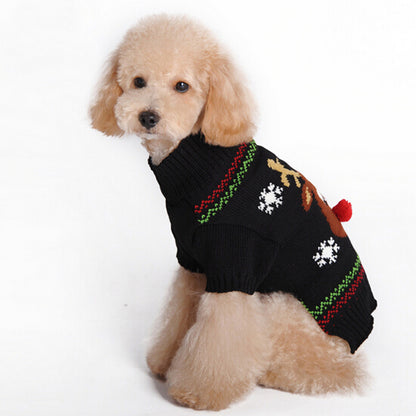 Christmas pet sweater