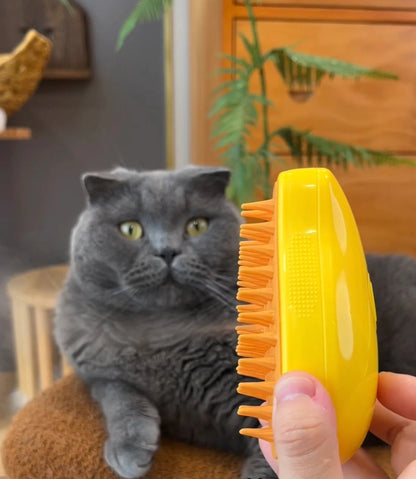 Cat & Dog Steam Brush with Essence