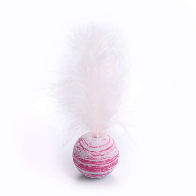 Pet cat toy ball